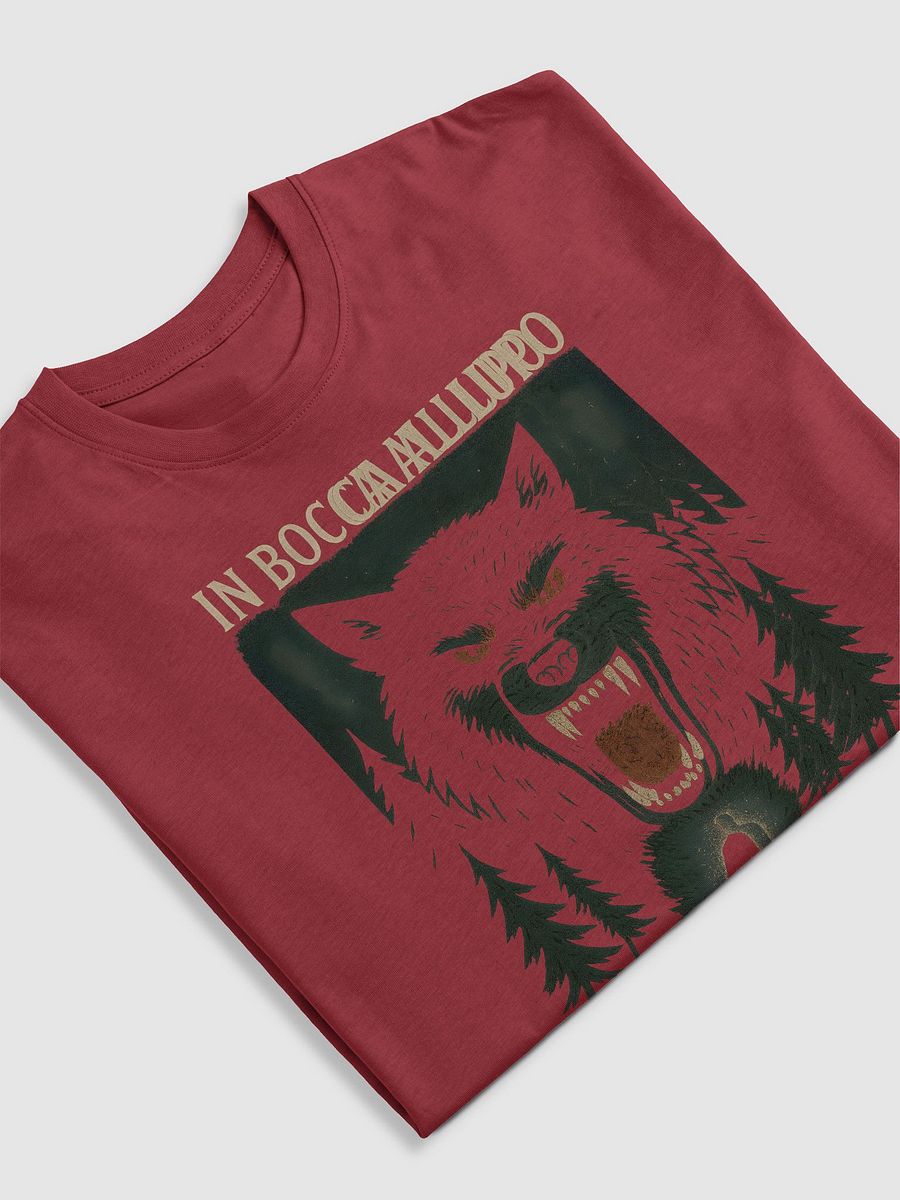In bocca al lupo t-shirt by dark alphabet product image (3)