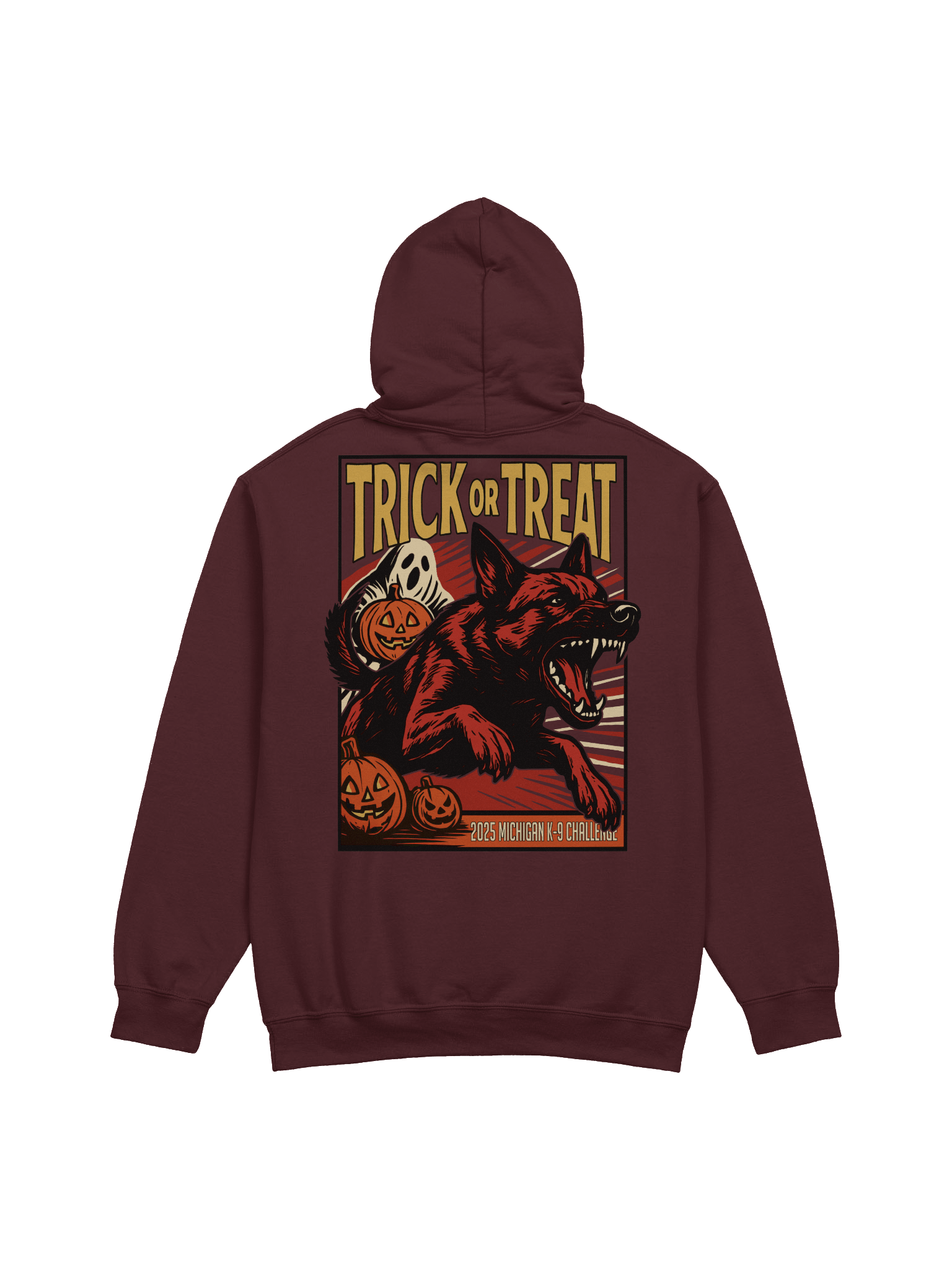 2025 Michigan K-9 Challenge Trick or Treat - Gildan Classic Hoodie product image (8)