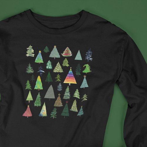 🌲✨ Embrace the Winter Vibes with Our Holiday Pine Tree Collage Long Sleeve Tee! ✨🌲

Stay warm and stylish this season with ou...