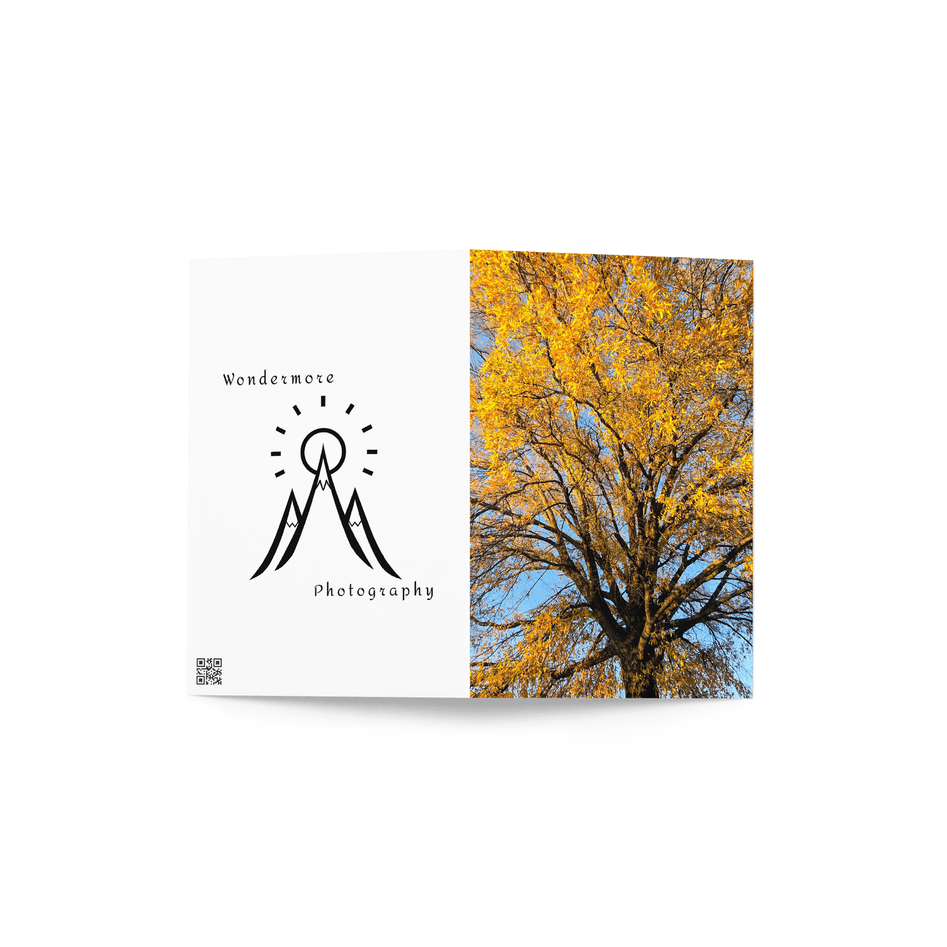 Golden Leaves Greeting Card product image (2)