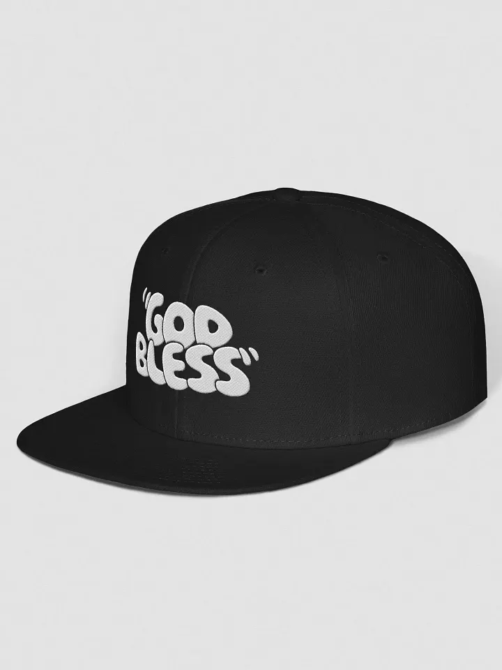"God Bless" Black Snapback Cap product image (2)