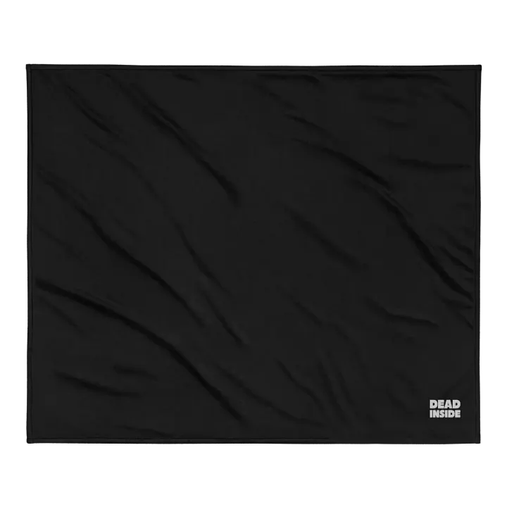 Dead Inside Sherpa Blanket product image (2)