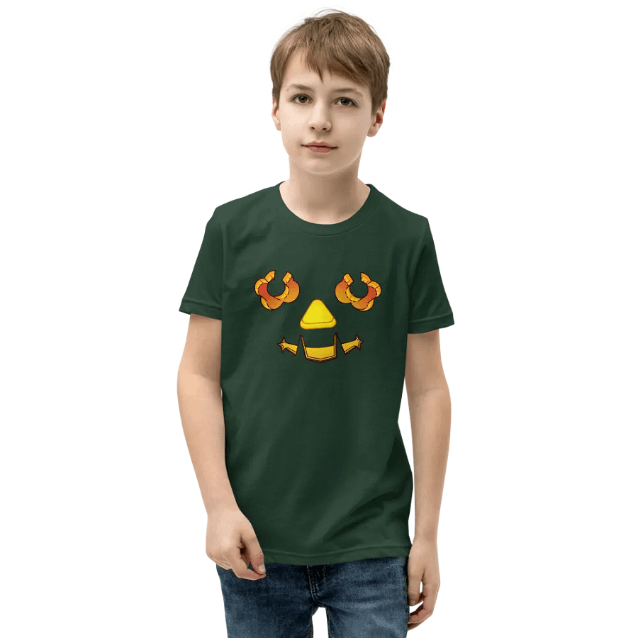 Flame face - Youth tee product image (2)