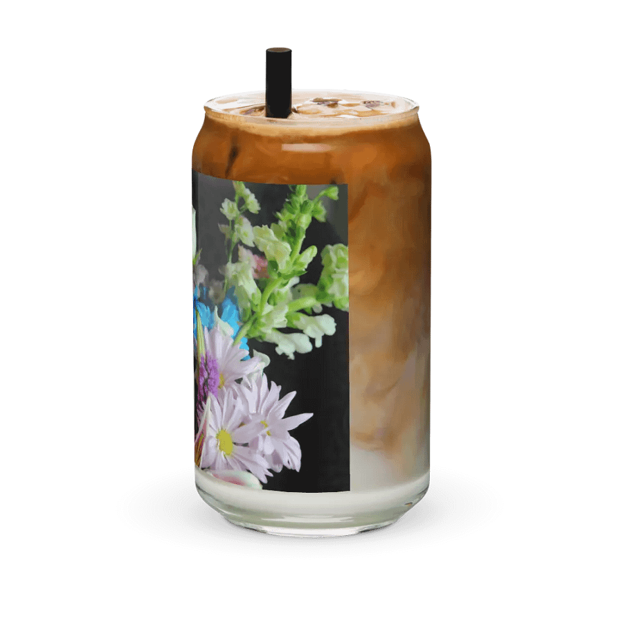 Flowers 292 Can Shaped Glass product image (12)