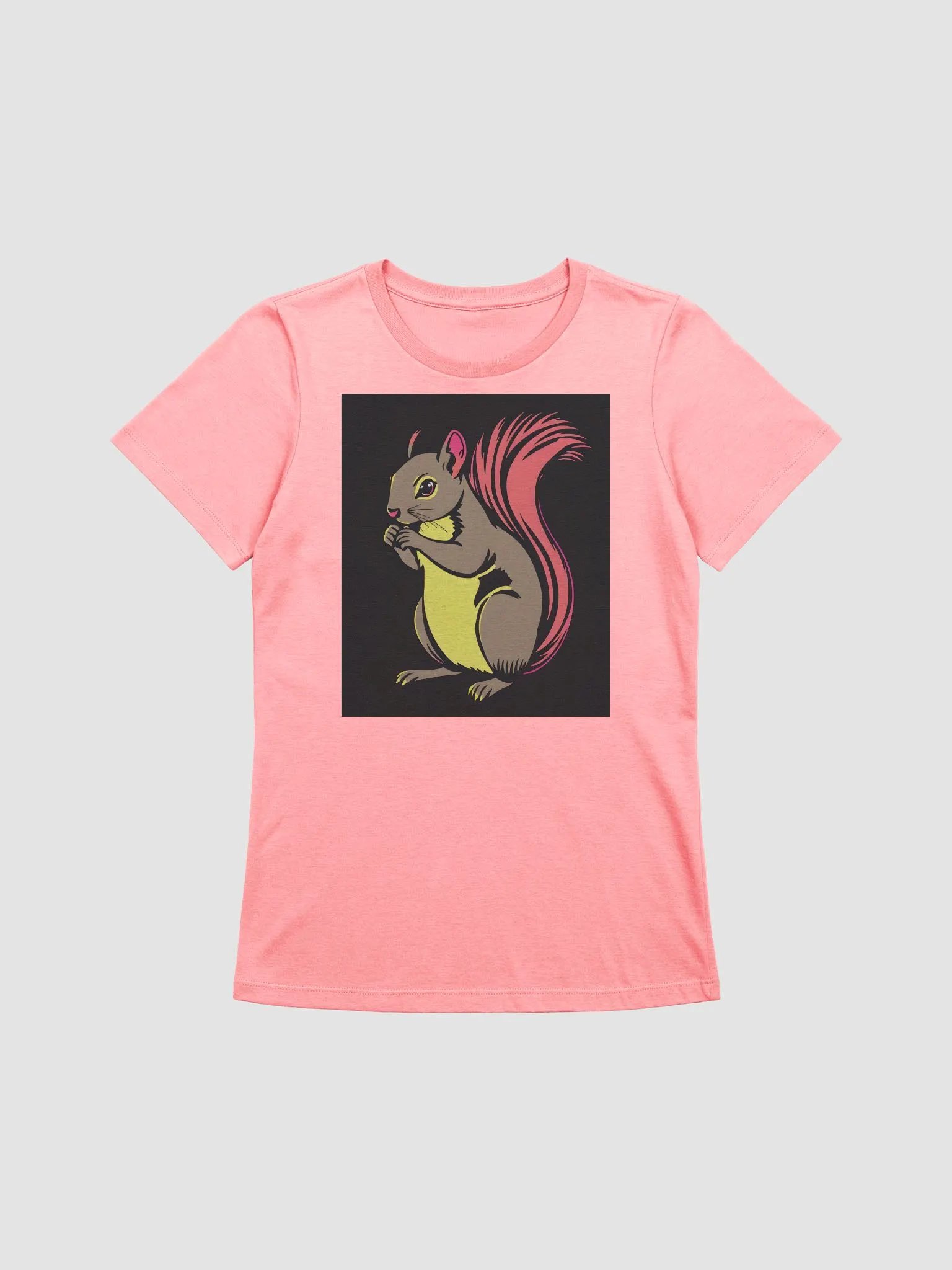 Vibrant Squirrel Graphic Tee product image (1)