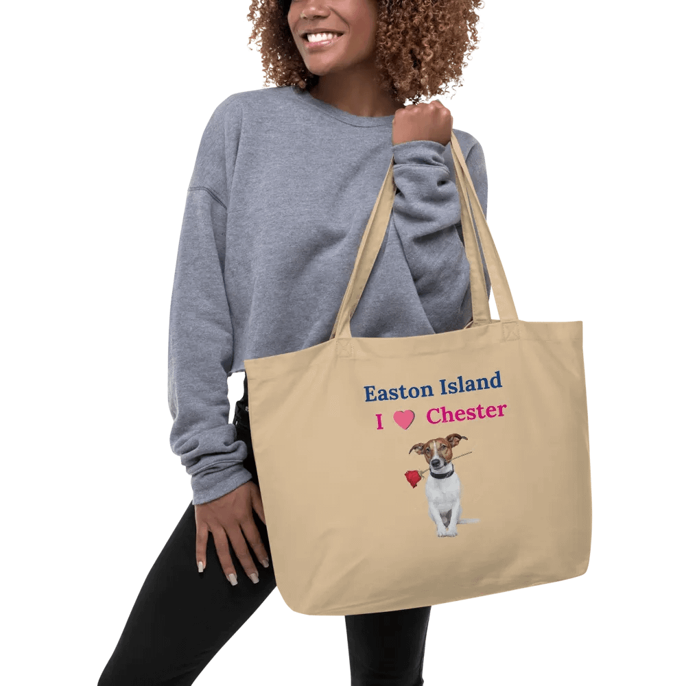 Easton Island - I Heart Chester Tote Bag product image (5)