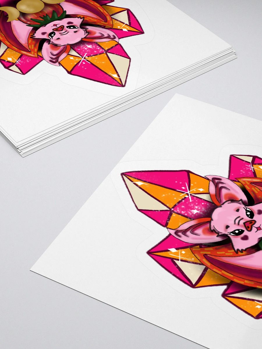Lunar Bat Kiss Cut Stickers product image (11)