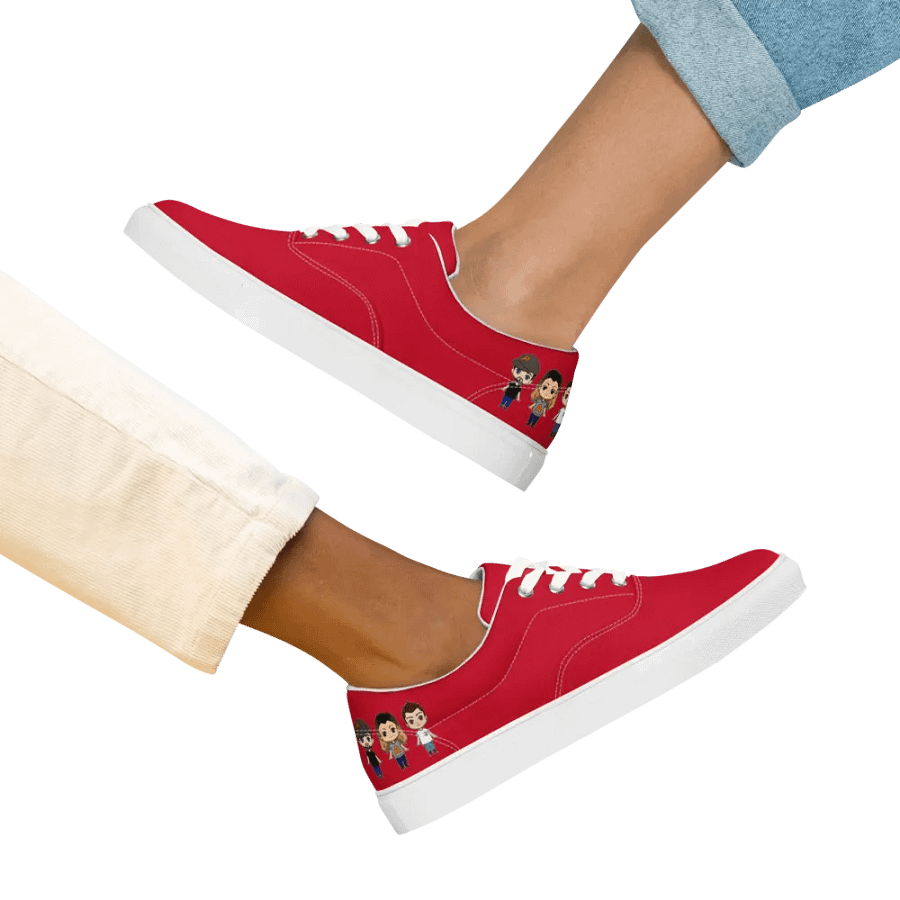 Women's Canvas Shoes - Red product image (11)