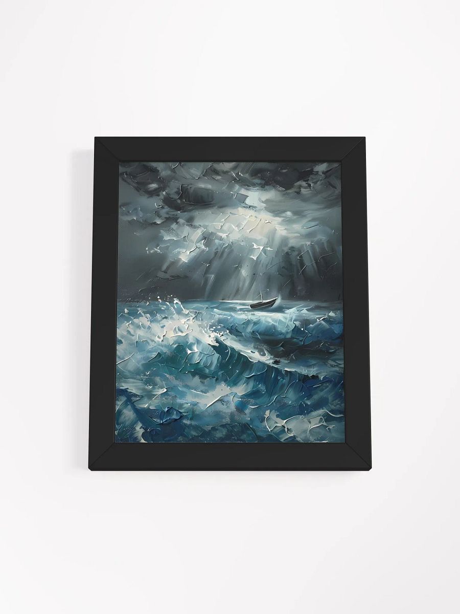 Tempestuous Waters Framed Art Poster product image (2)