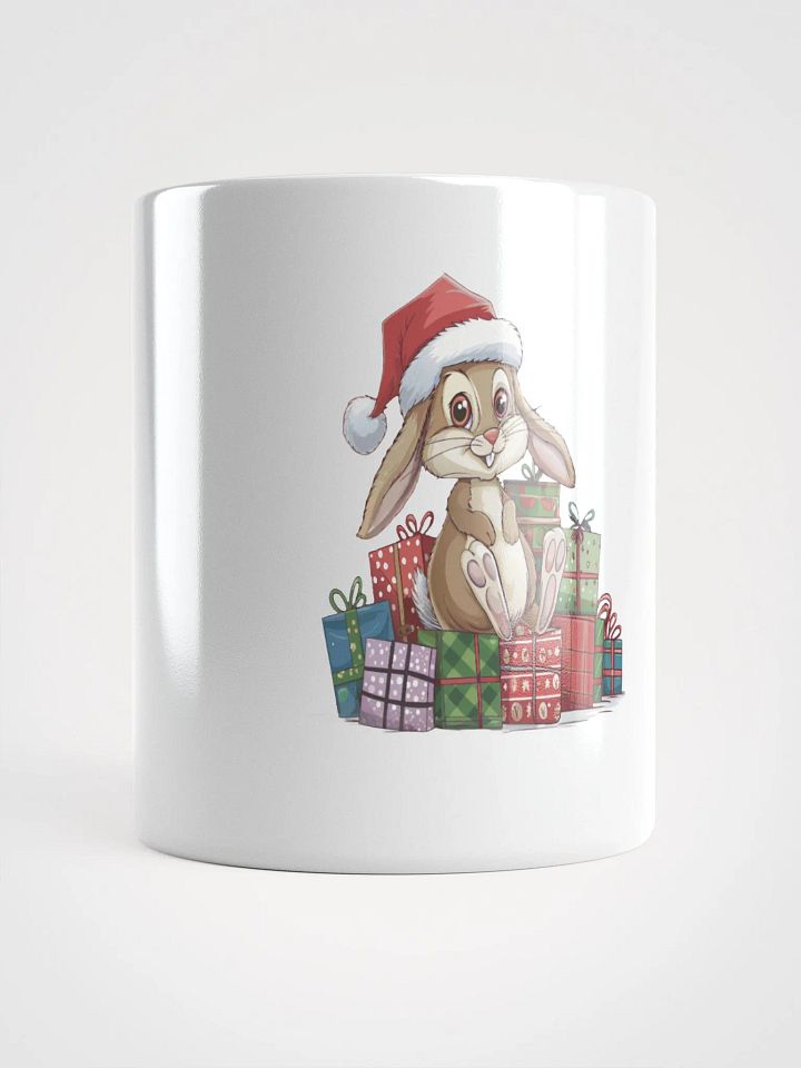 Santa Bunny White Glossy Mug product image (1)