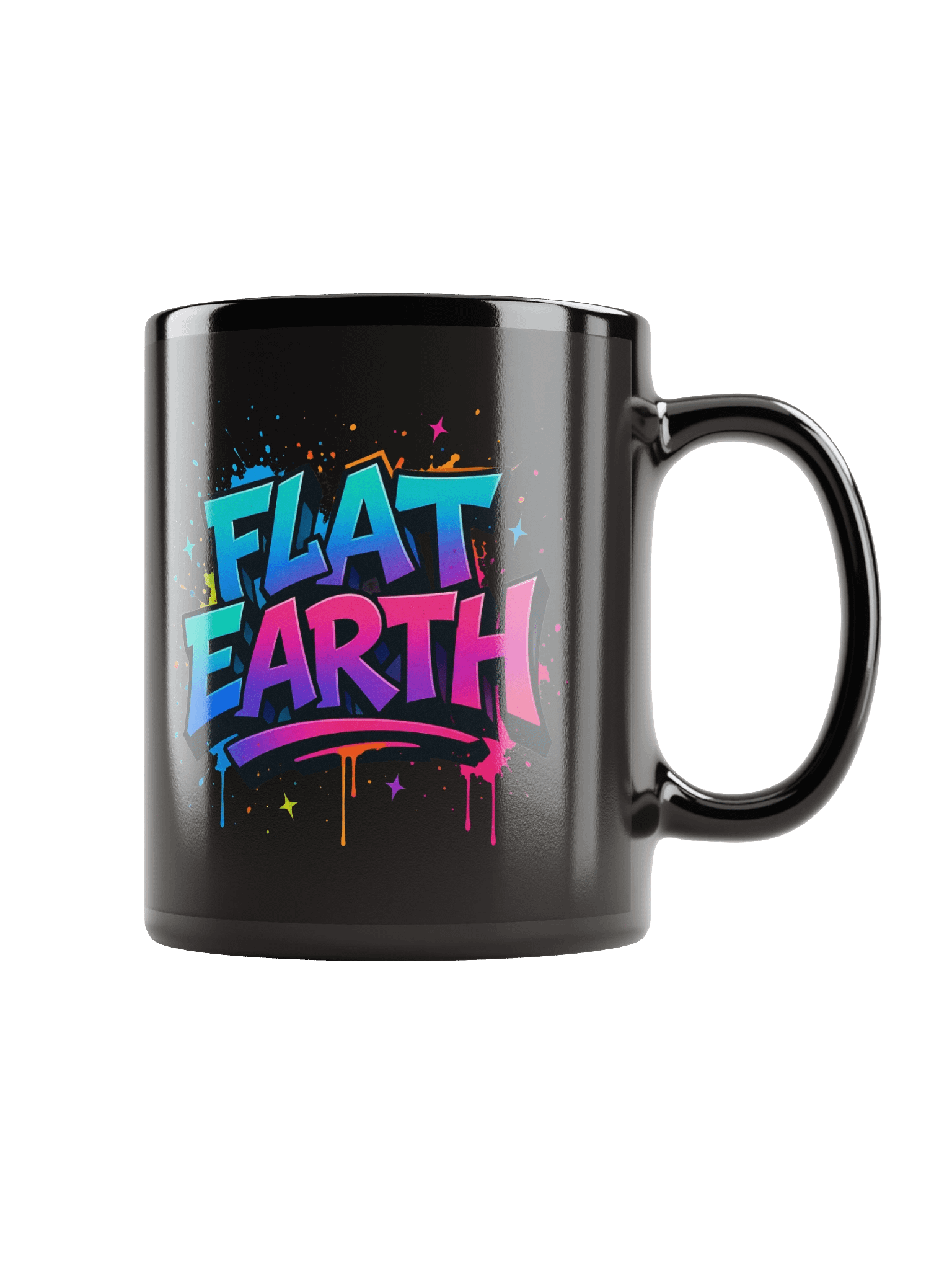 IT'S FLAT BRO Mug - Bold Flat Earth Design, Conspiracy Humor Drinkware product image (2)