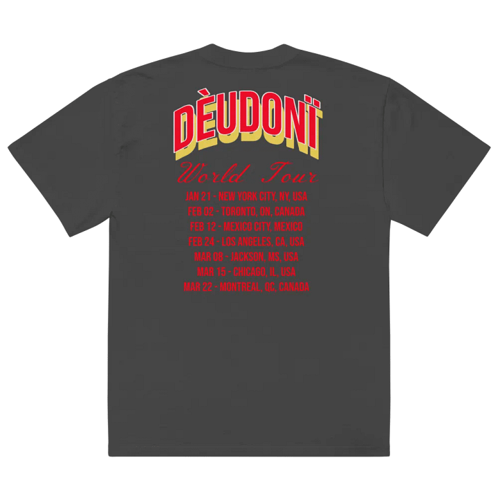Dèudonï World Tour Tee product image (2)