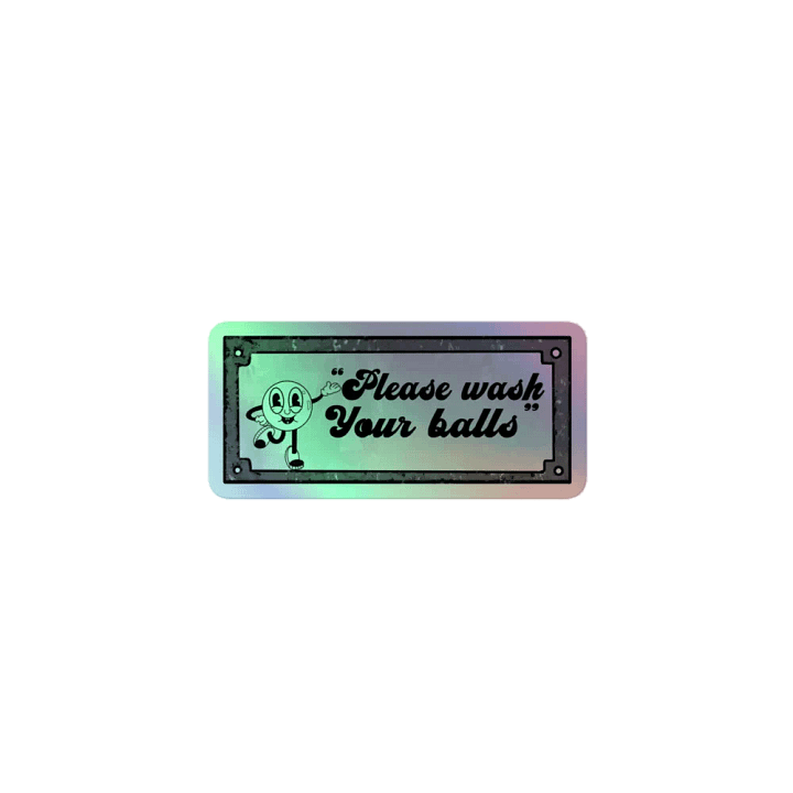 Wash Your Balls Holo product image (1)