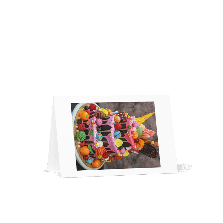 Carte d'anniversaire Gâteau product image (1)