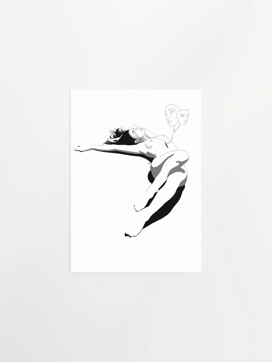 Masks Cant Cover a Soul's Wound - Poster Print product image (3)