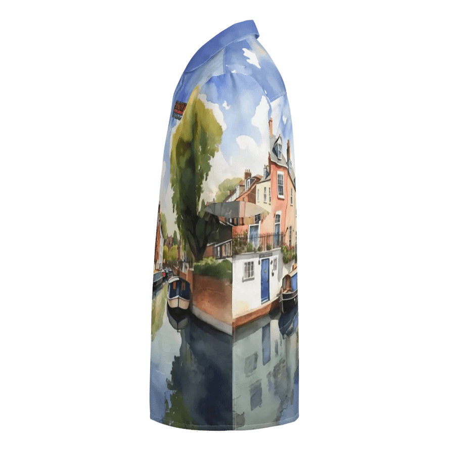 Little Italy - England - All Over Print - Watercolor - Hawaiian Shirt product image (11)
