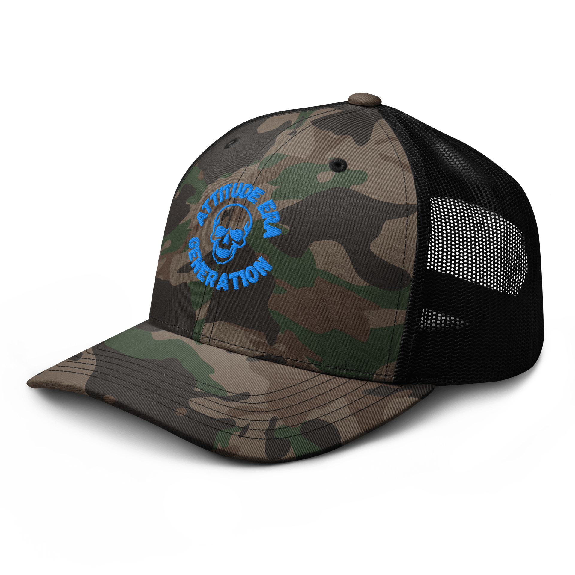Attitude Era Generation Camo Trucker Cap product image (4)