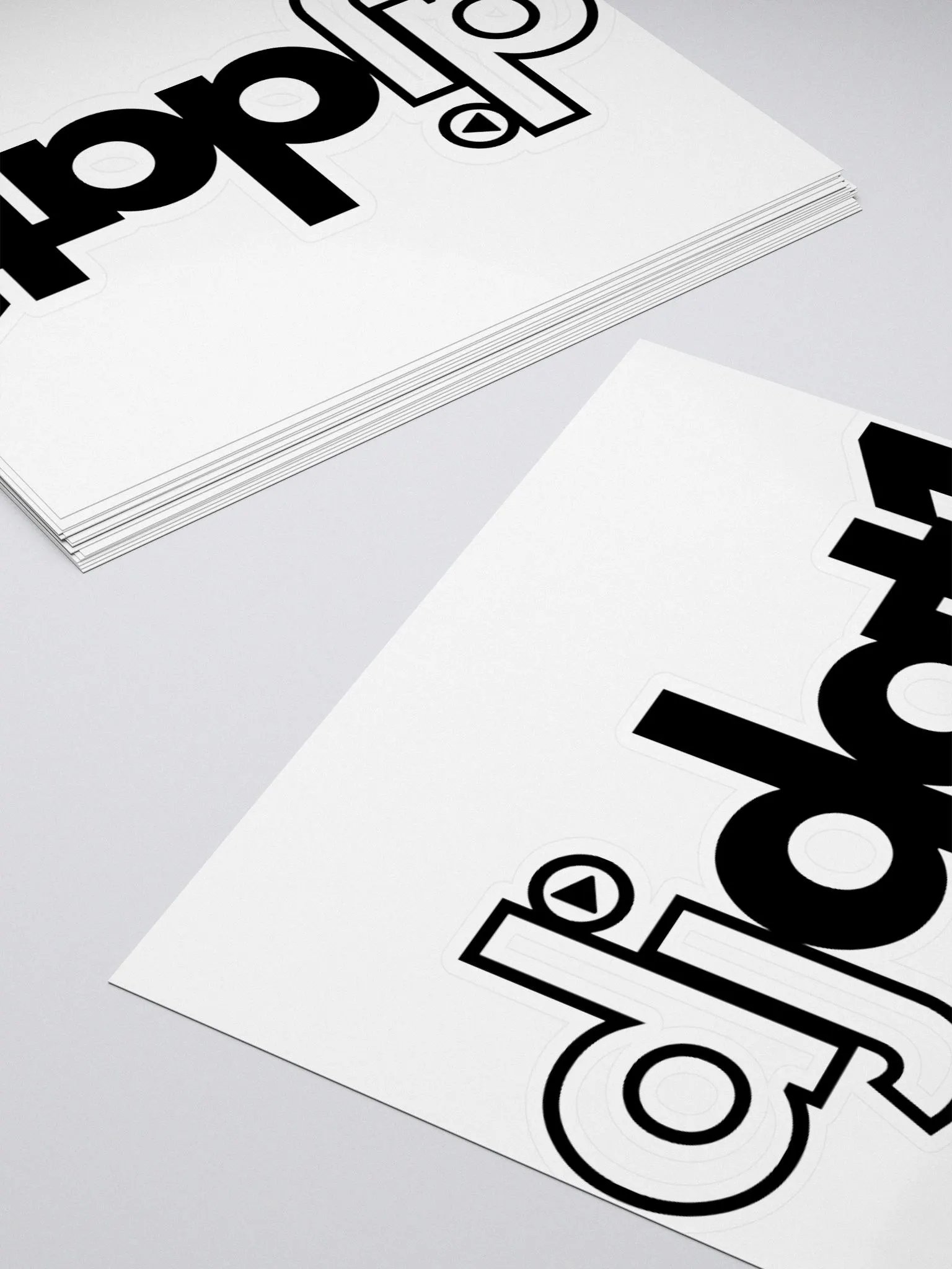 [DJDAT1] Vinyl Stickers (black) product image (4)