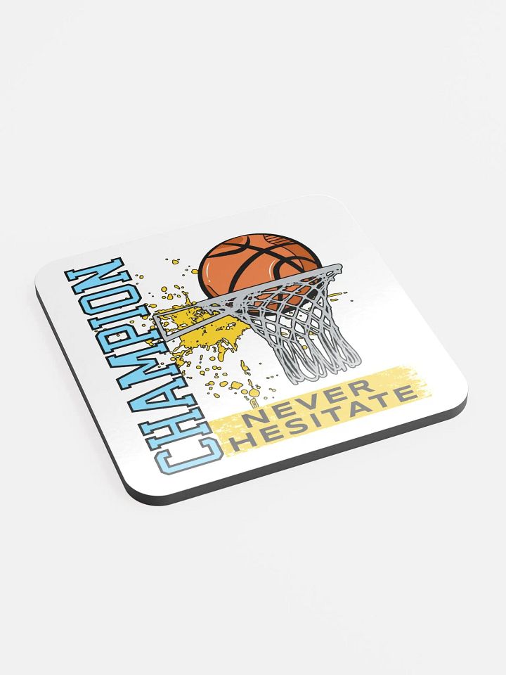 Champion Never Hesitate Basketball Coaster Set product image (2)