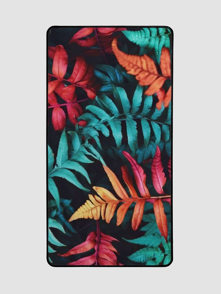 Gradient Ferns Desk Mat product image (2)