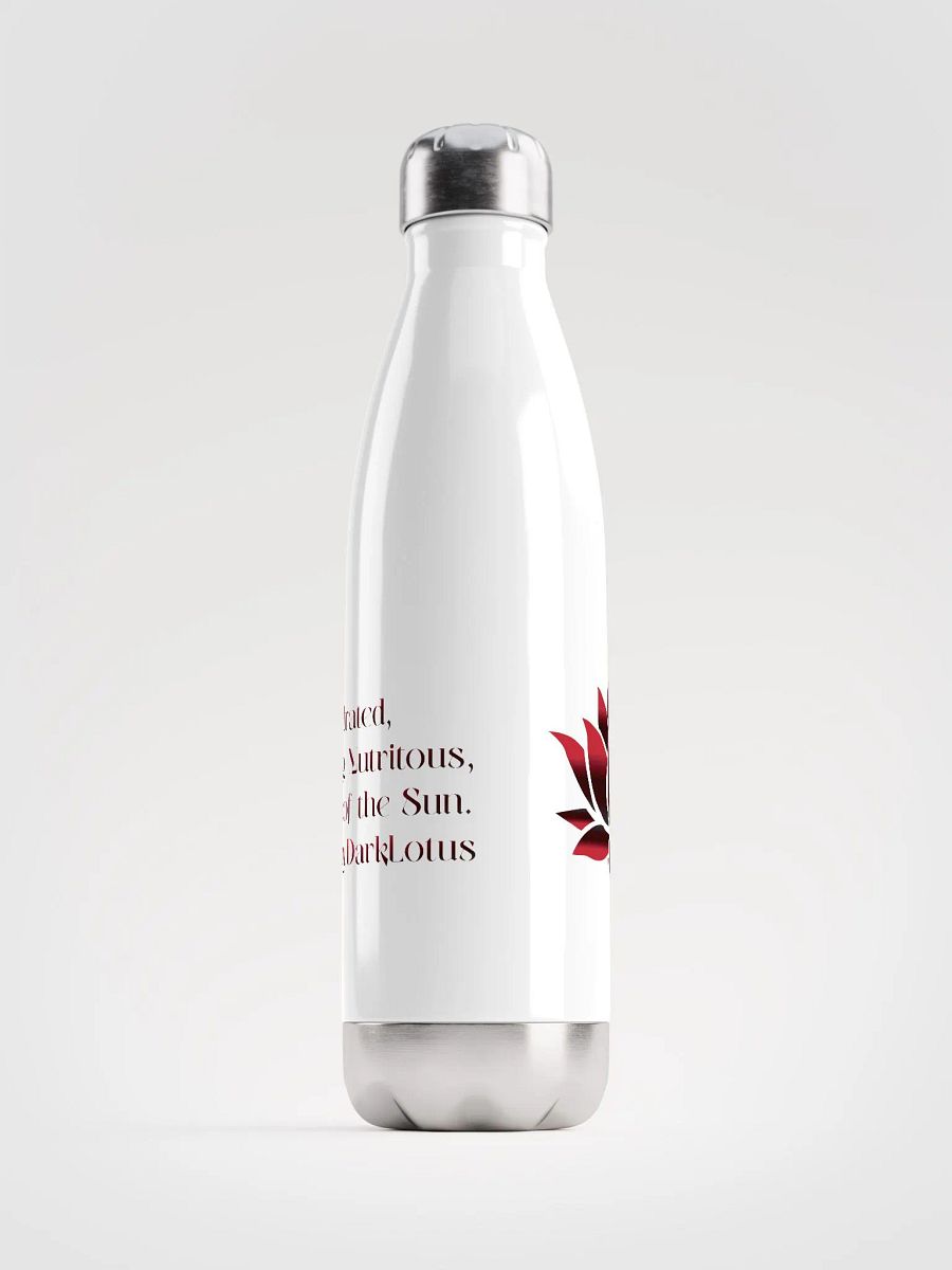 Logo with Tagline Water Bottle product image (1)
