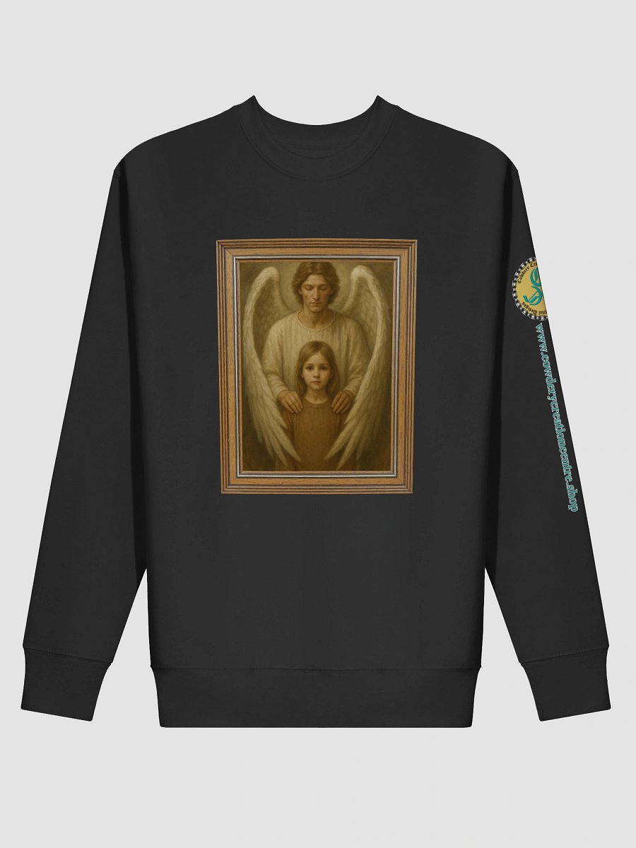 Angels Watch Over Them (Female) Cotton Heritage Premium Sweatshirt product image (16)