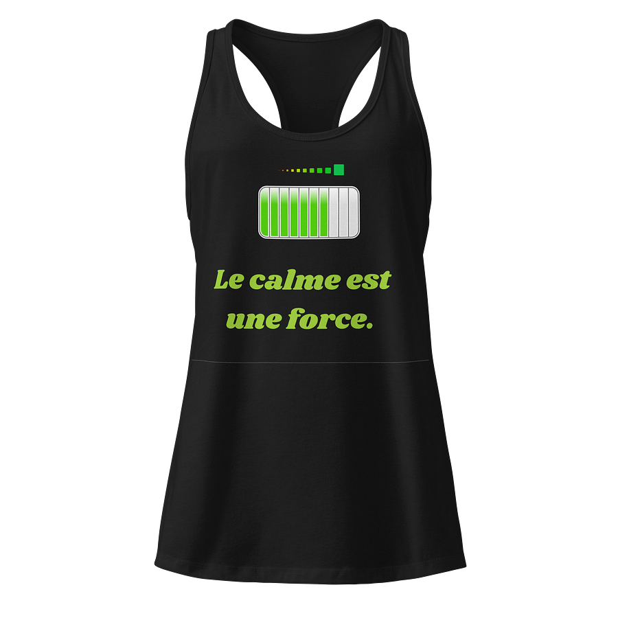 Calm Strength Racerback Tank product image (1)