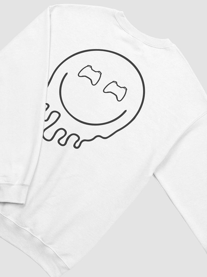 Drip Smiley Controller Face Crewneck (Black) product image (2)