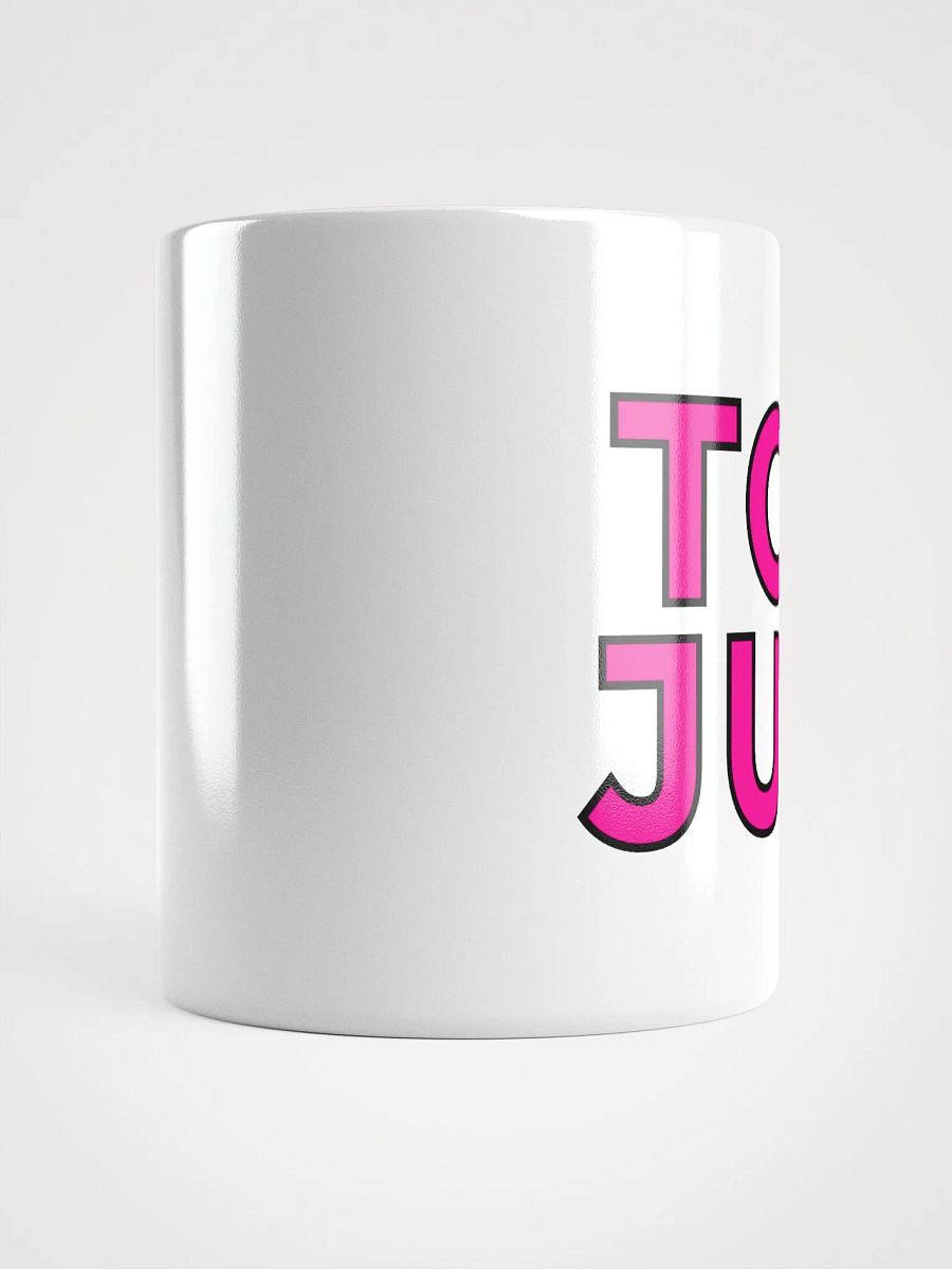 Toot Juice Pink Text White Mug product image (5)