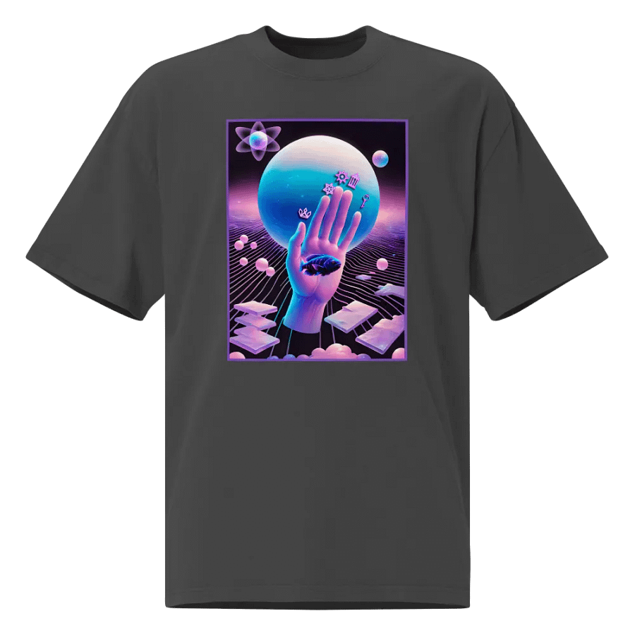 [Hand of Mysteries] Oversized T-Shirt product image (1)