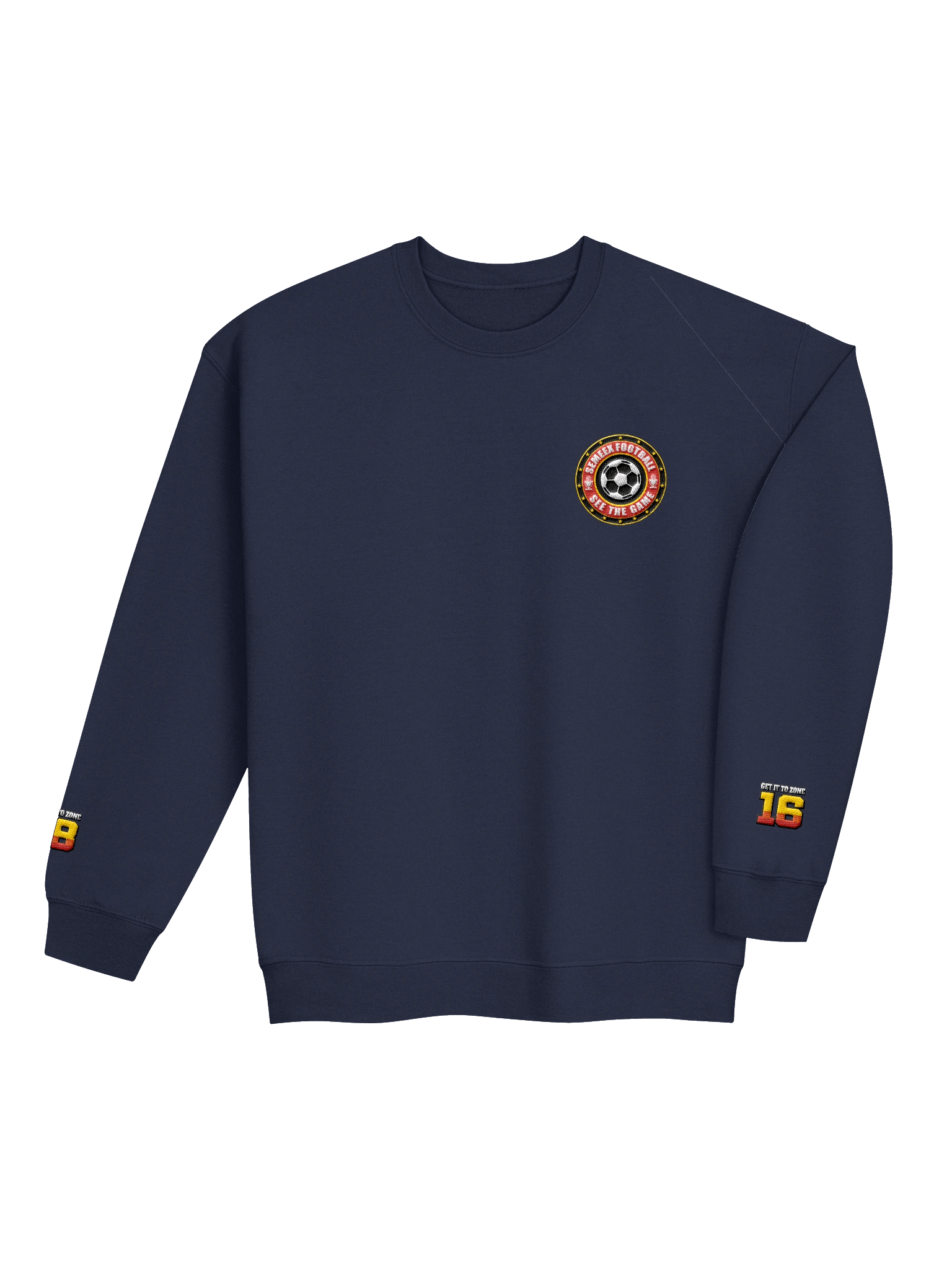 Semeex Football Icon Gildan Classic Crewneck Sweatshirt product image (65)