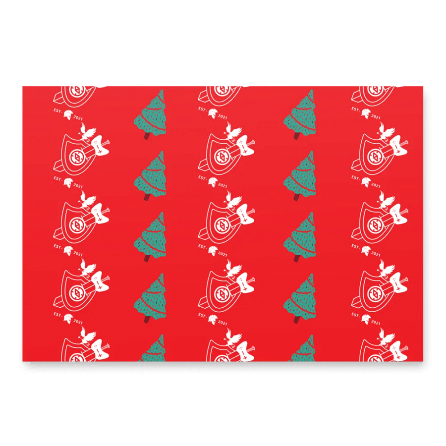 Adventurer's Holiday Wrapping Paper product image (1)