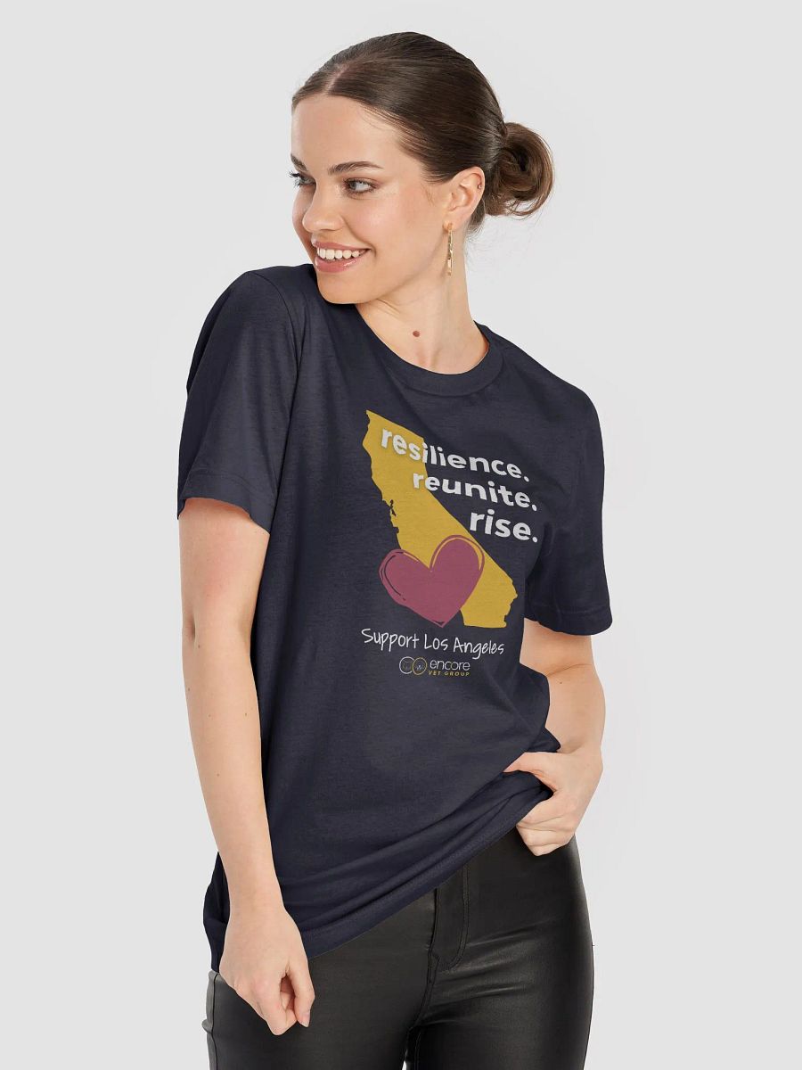 Support Los Angeles Bella + Canvas Unisex T-Shirt product image (8)