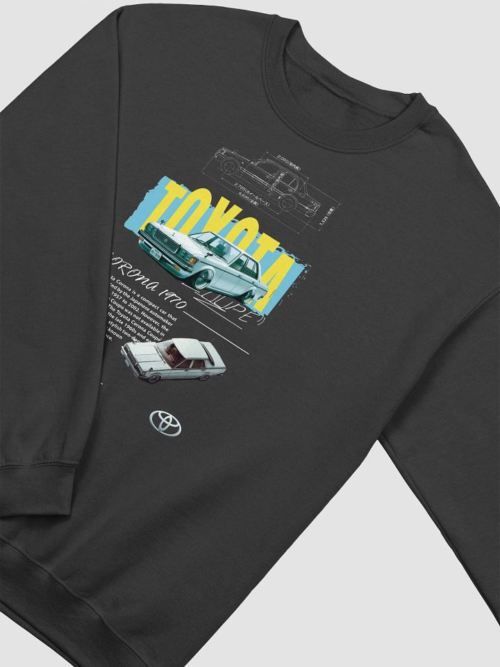 Toyota Classic Car Graphic Sweatshirt product image (2)