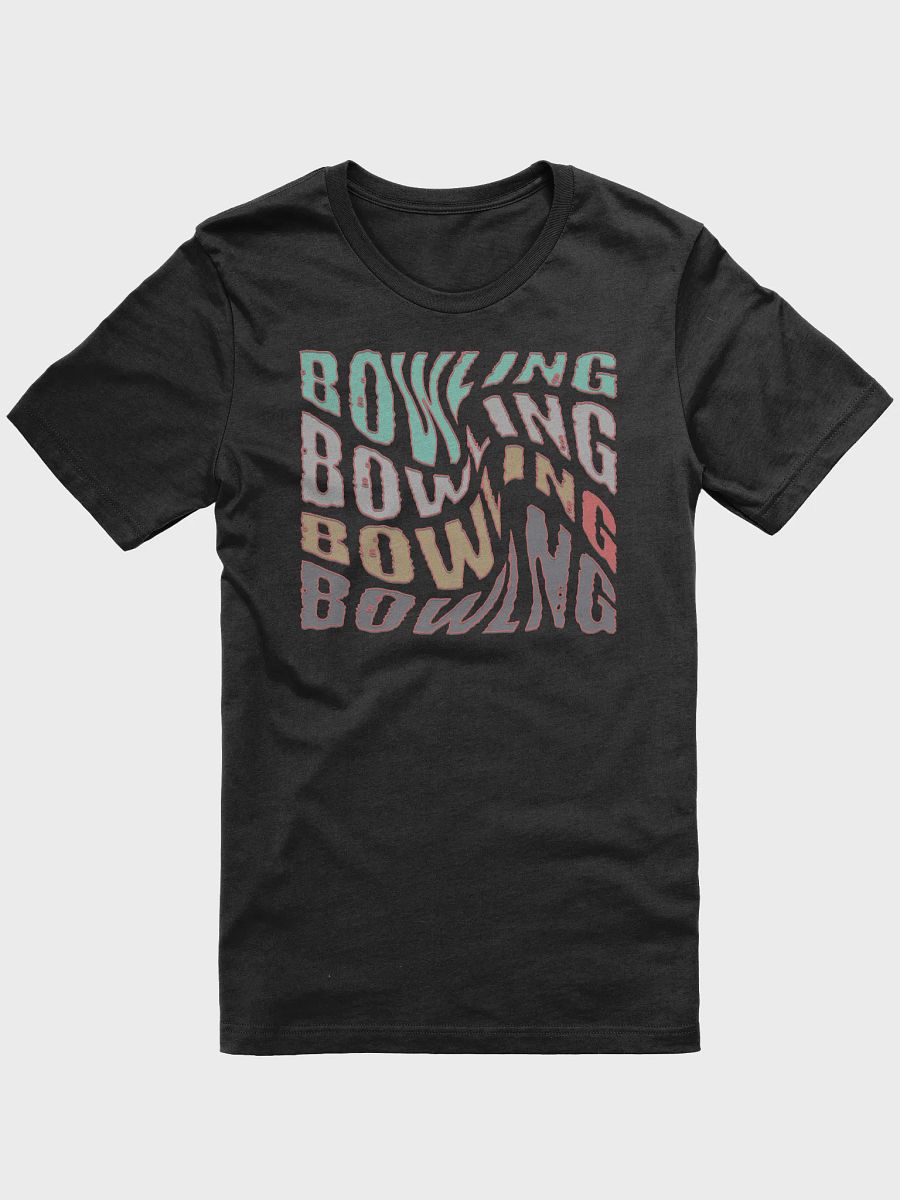 Mess Swirl Bowling Kaleidoscope Bowling T-Shirt product image (1)