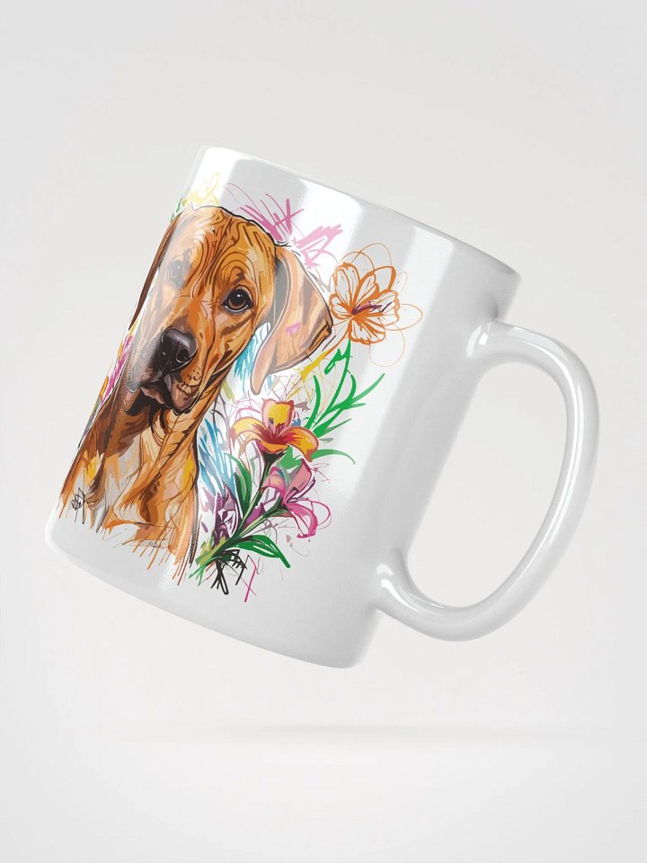 Scribbles Rhodesian Ridgeback 4 , Mug product image (3)