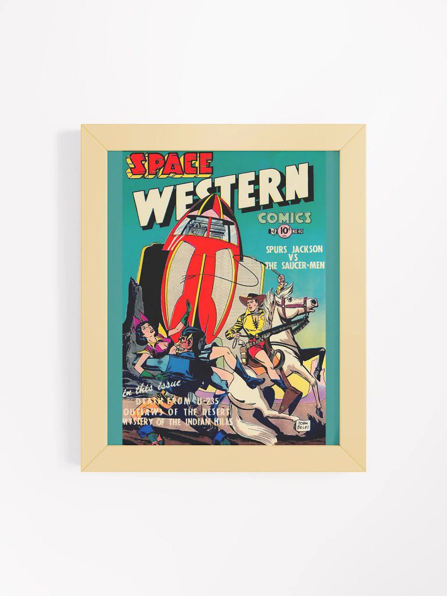 Space Western Comic Book Art product image (24)