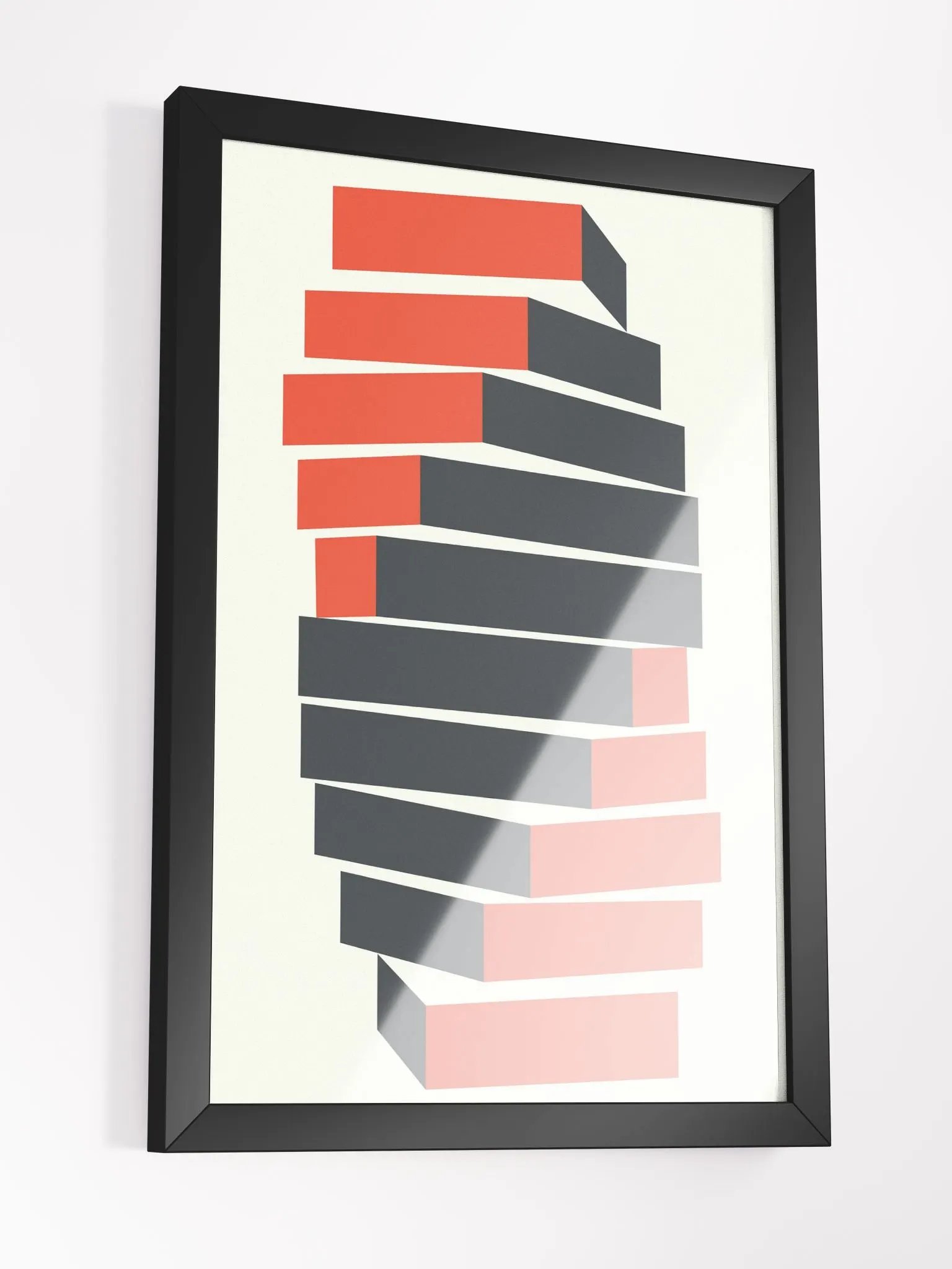 Twisting Blockade Framed Poster product image (14)