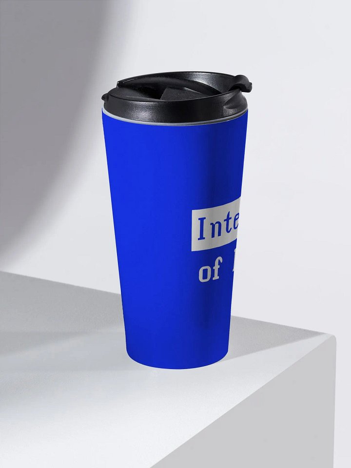 Internet Of Bugs Blue Travel Cup product image (2)