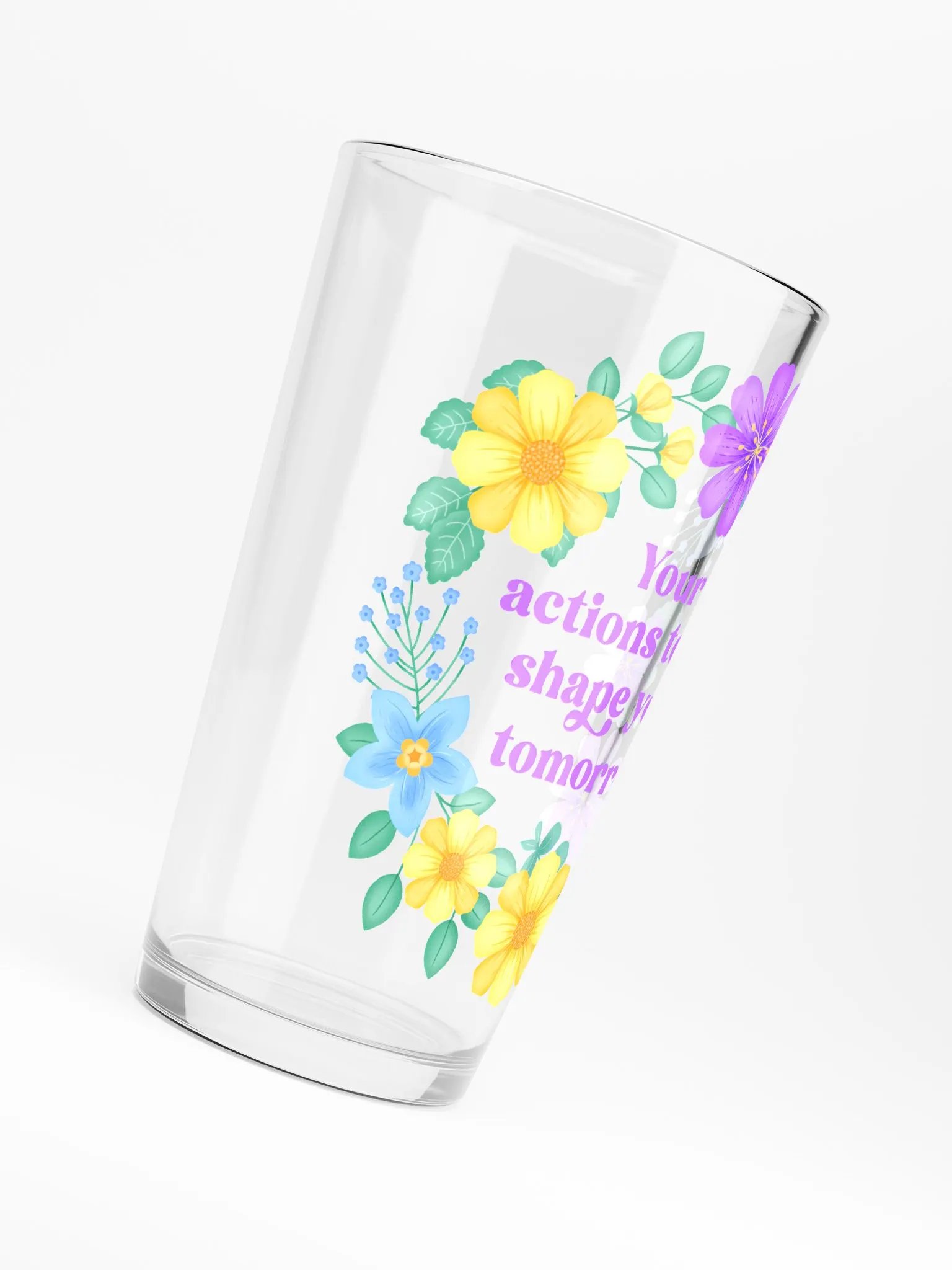 Your actions today shape your tomorrow - Motivational Tumbler product image (6)