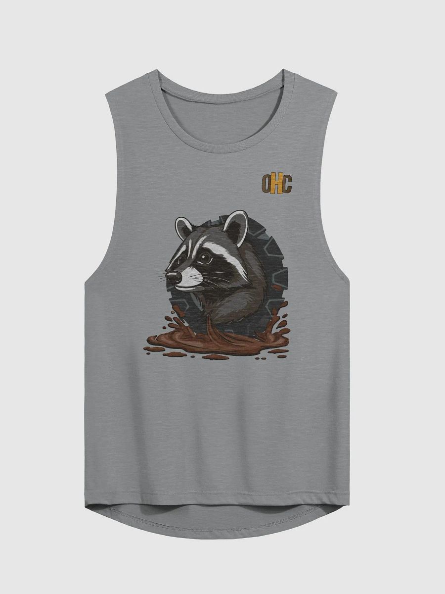 The Trail Trickster (Raccoon) - Bella+Canvas Women's Flowy Muscle Tank product image (4)