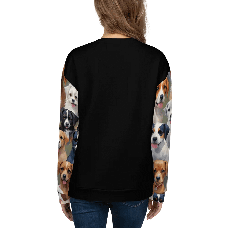 Paw-some Pup Parade Unisex Sweatshirt product image (8)