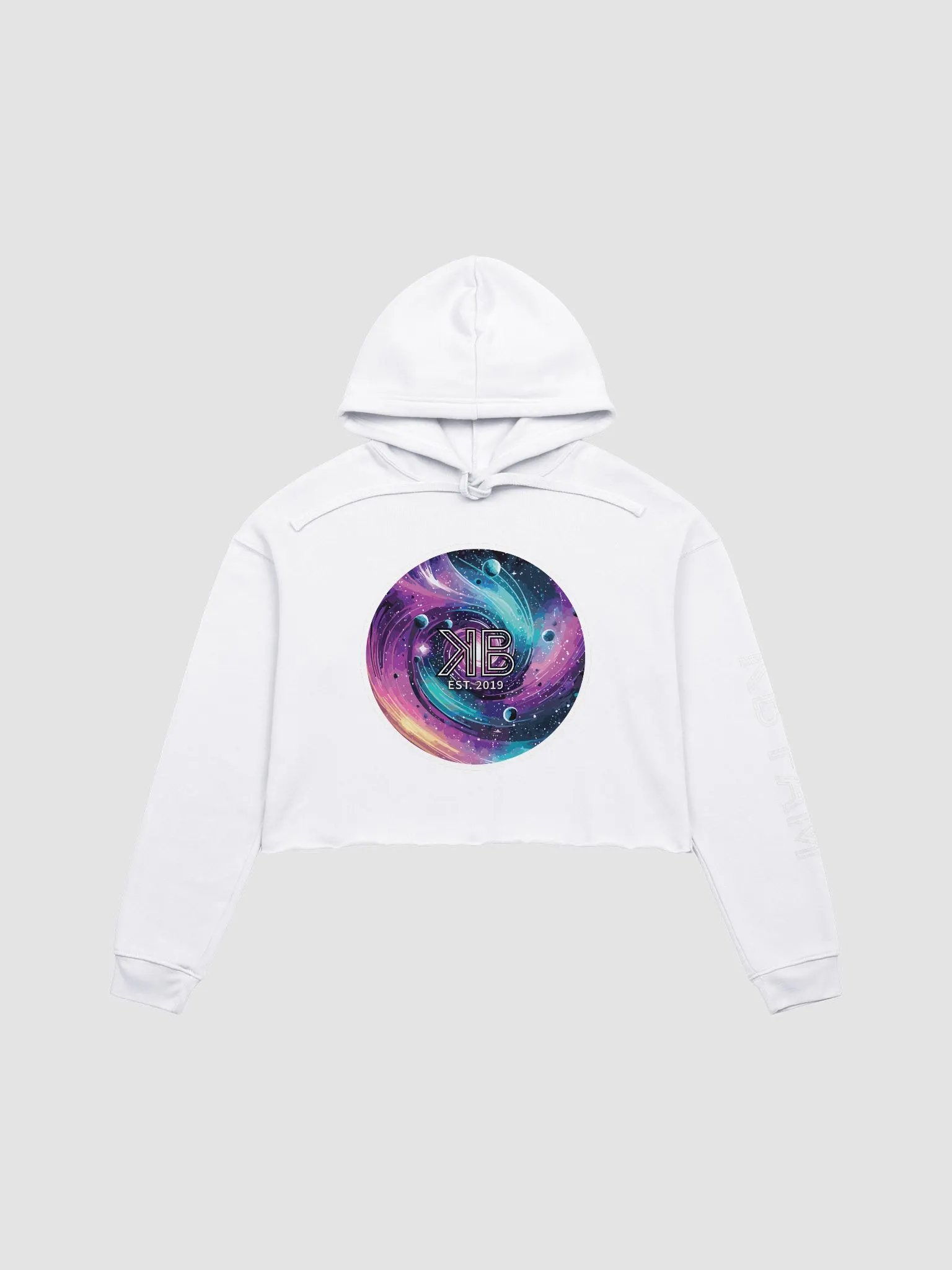 KB GALACTIC CROP TOP HOODIE product image (13)