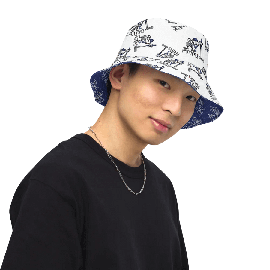 Grab My Putter Reversible Bucket Hat: Large Logo product image (5)