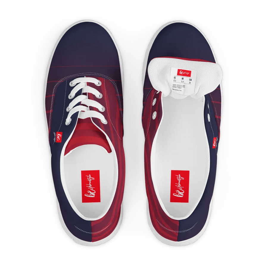 Blue & red Men's Canvas Shoes product image (3)