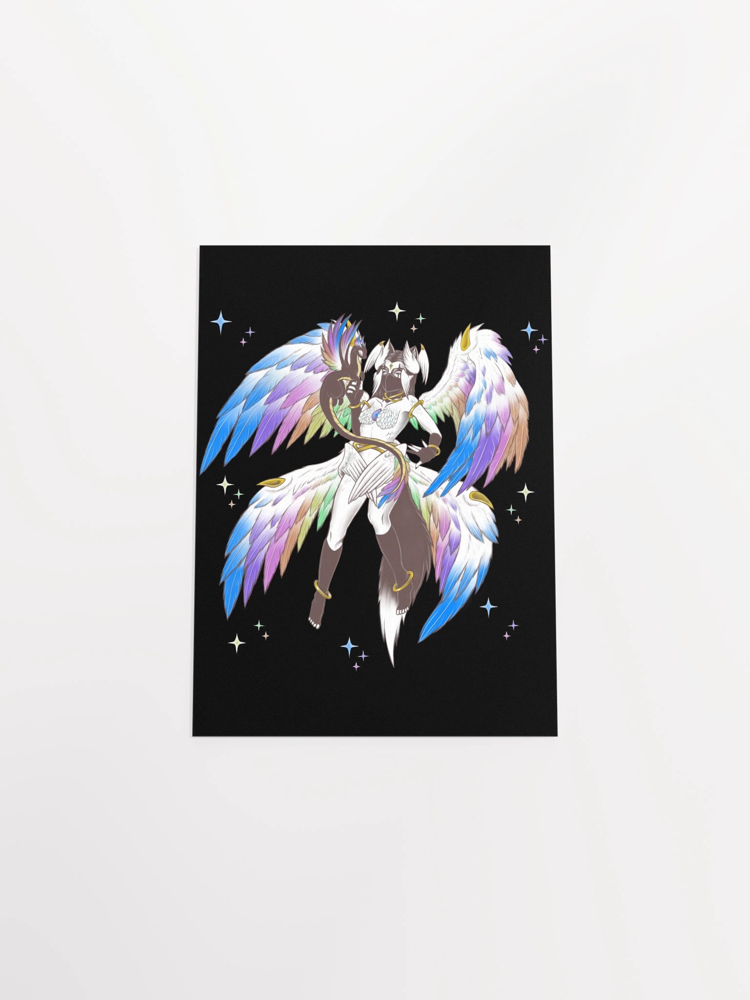 Rainbow Pride Angel Poster product image (49)