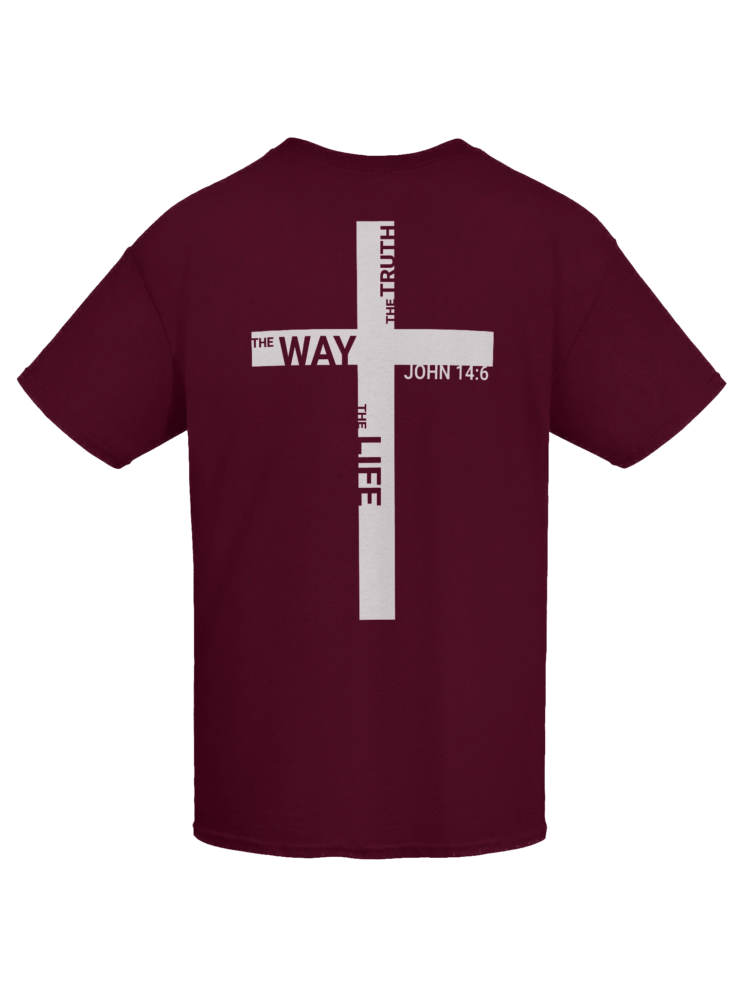 YHWH Heavyweight Tee - "The Way" Deep product image (3)