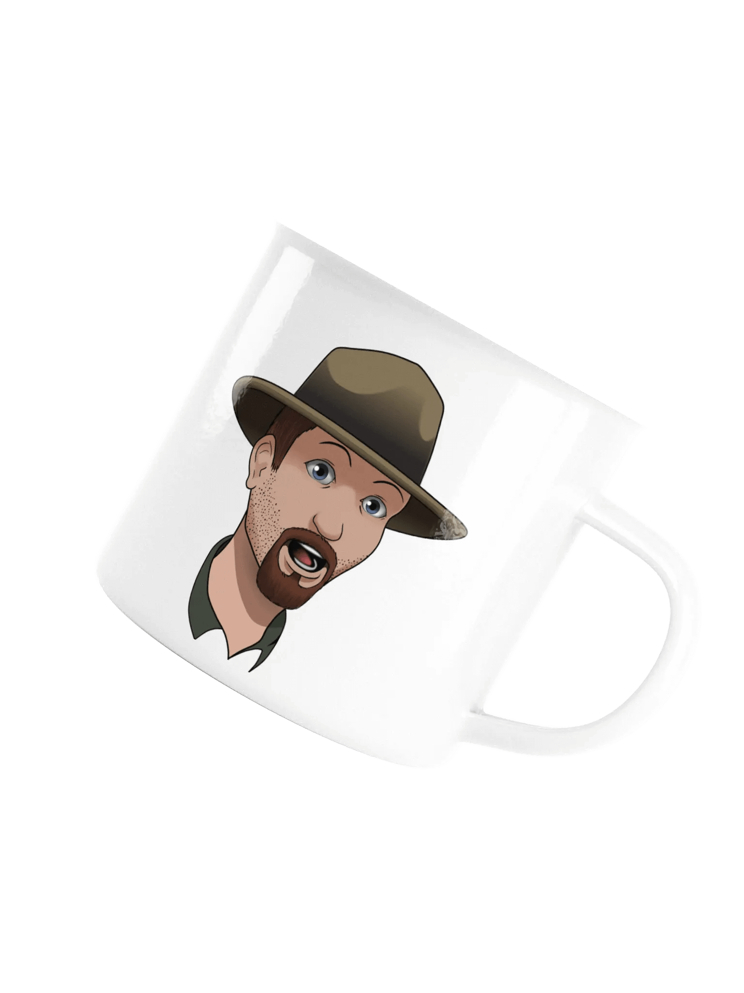 My Mug on a Mug! Campfire Edition Steel Enamel Mug product image (5)