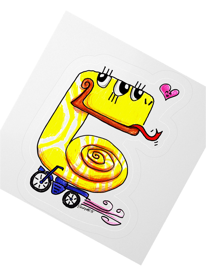 Pie-thon Sticker product image (2)