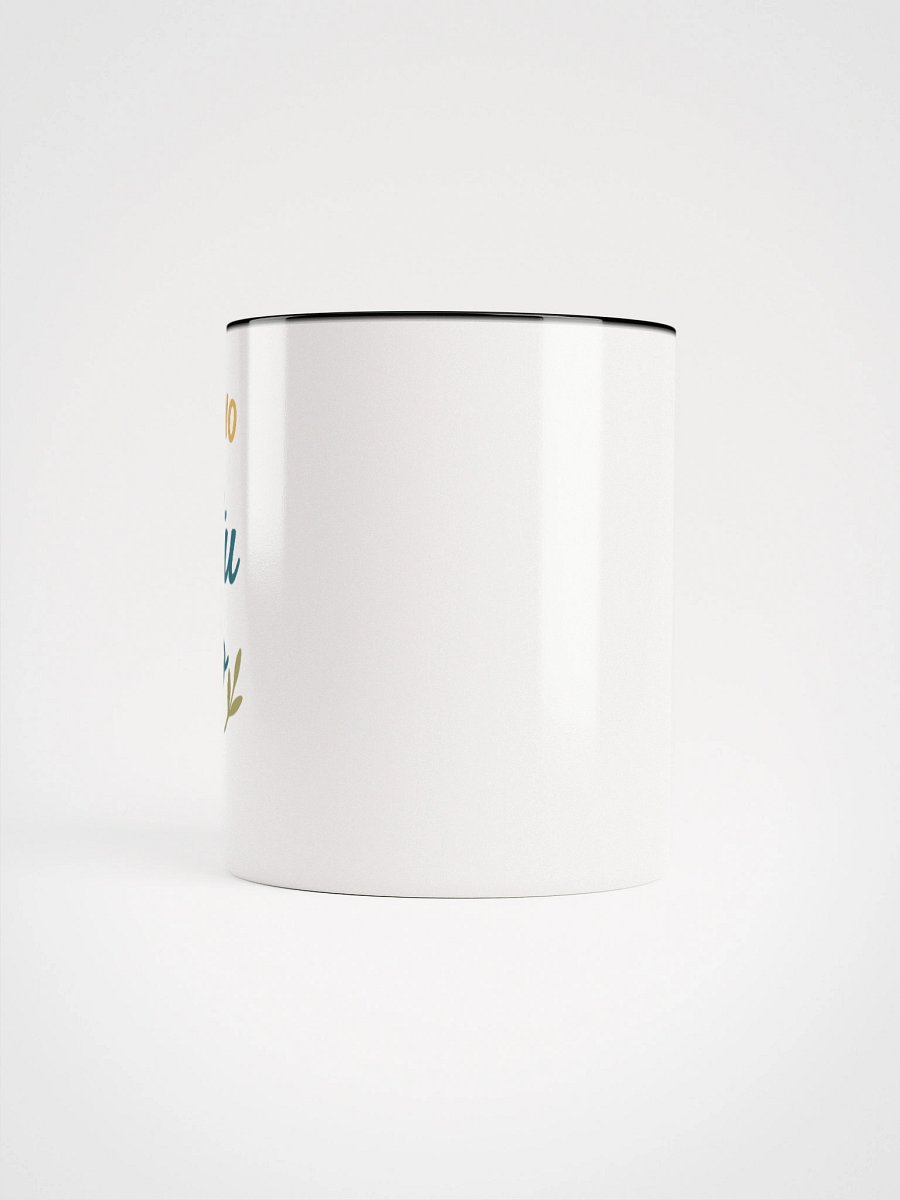 Color Accent Christian Mug – “Serás Lleno del Espíritu Santo” – Spanish Bible Verse product image (2)